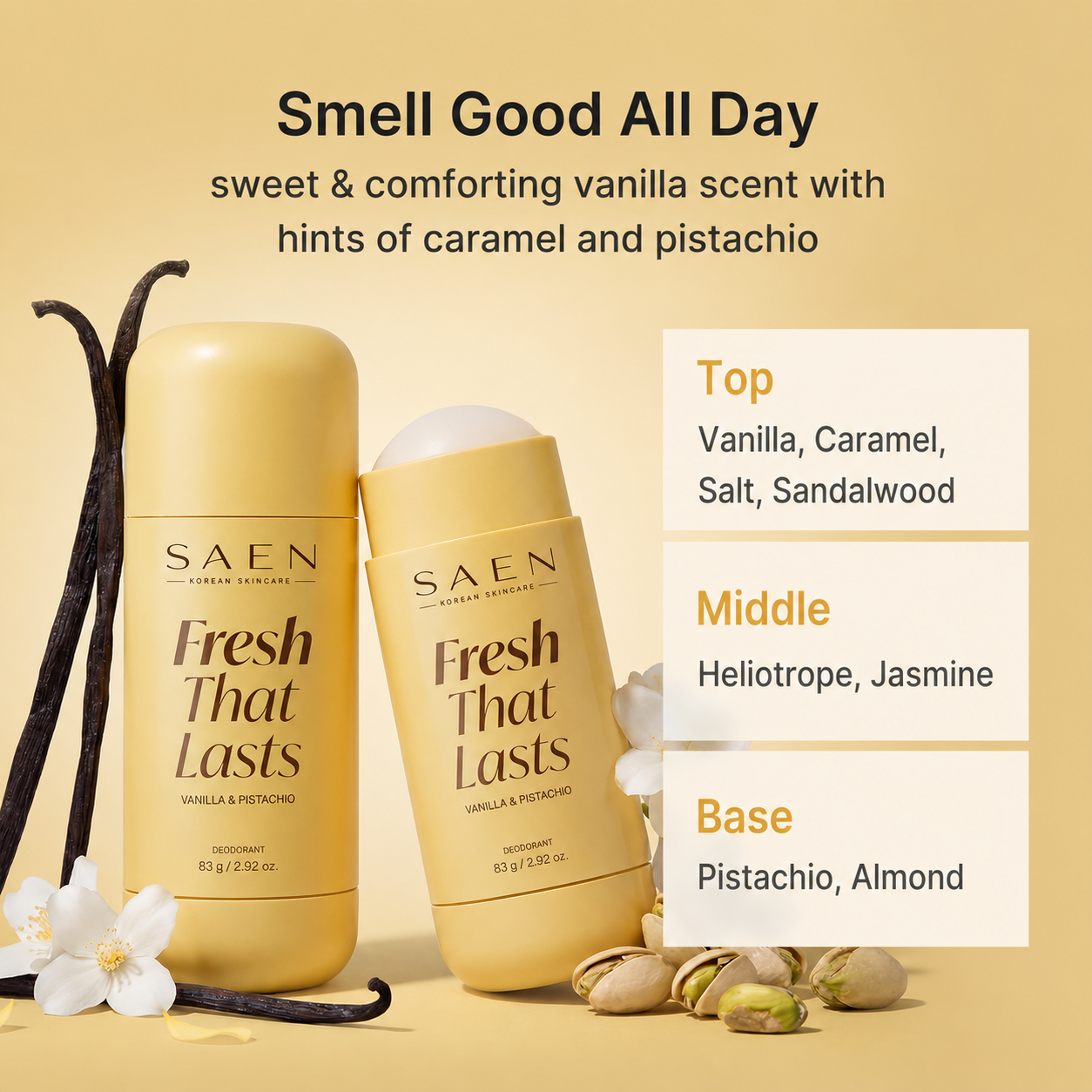 Flawless Underarm Brightening Deodorant | Kojic Acid & Turmeric