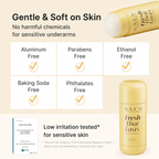 Flawless Underarm Brightening Deodorant | Kojic Acid & Turmeric