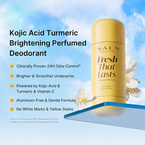 Flawless Underarm Brightening Deodorant | Kojic Acid & Turmeric