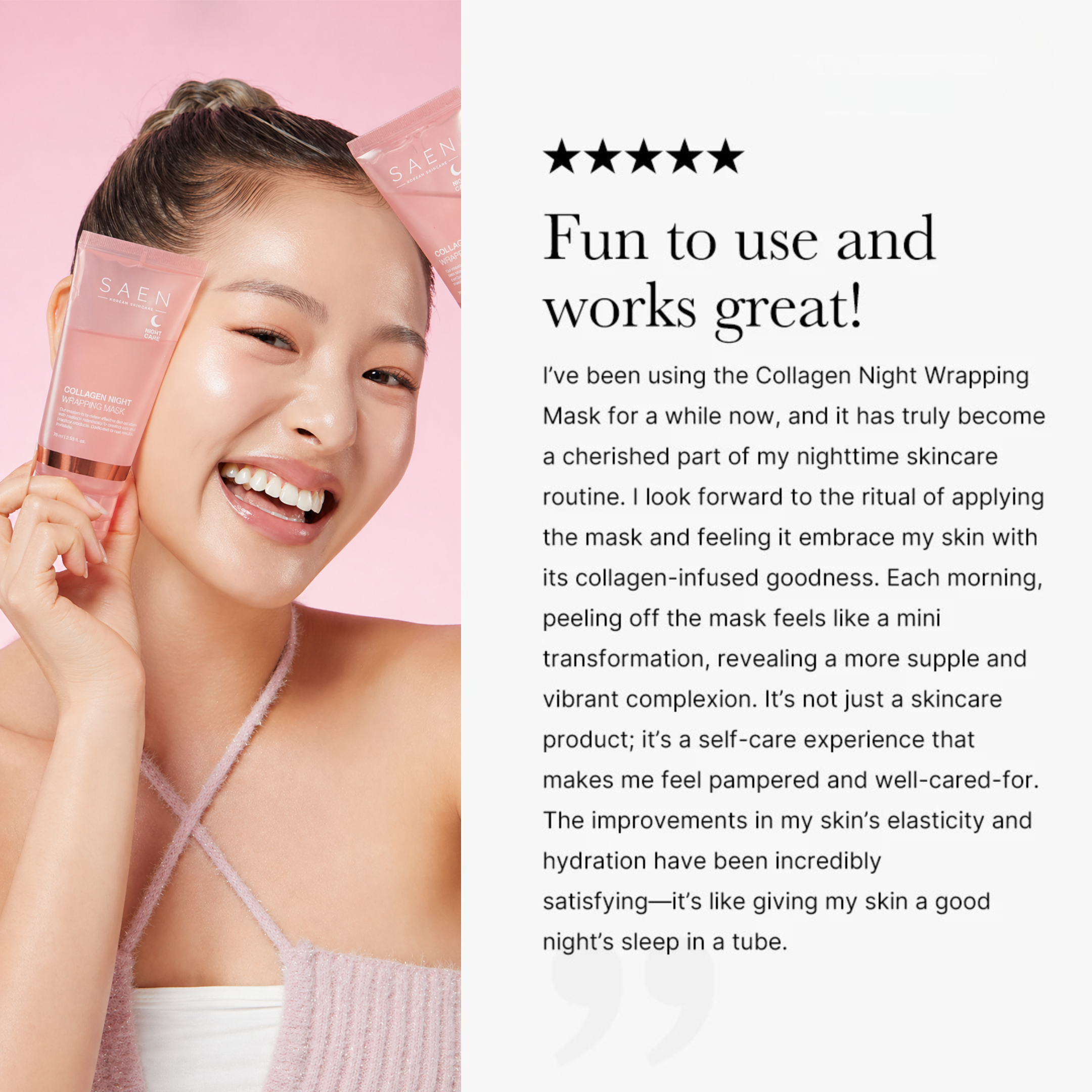 Glass Skin - Collagen Night Wrapping Mask